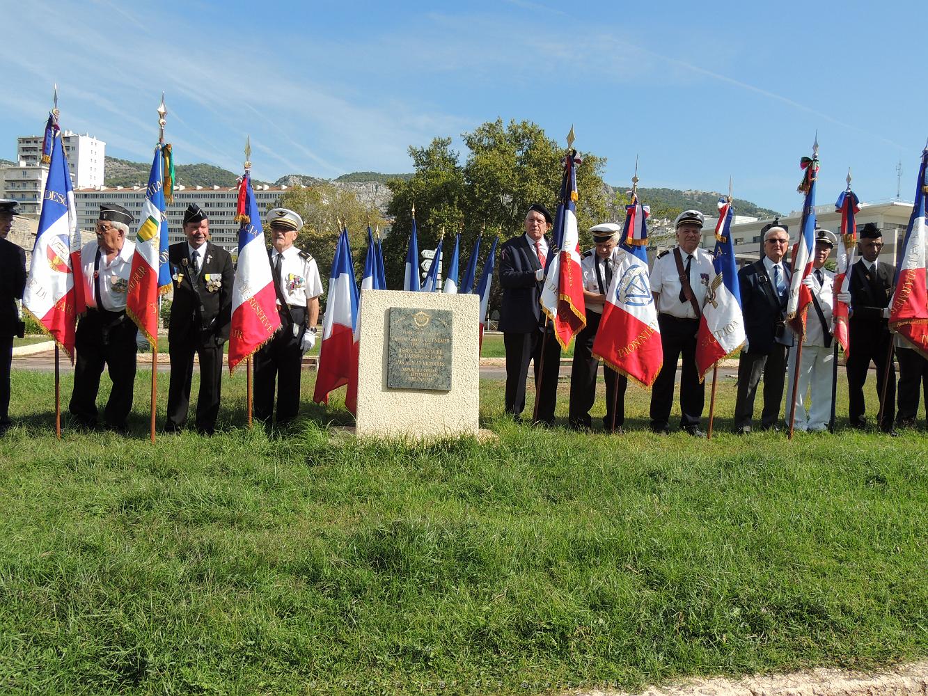2019 09 11 TOULON 102EME ANNIVERSAIRE DE LA DISPARITION DE GEORGES GUYNEMER (27).JPG -           